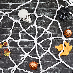 Полиэстер паутина украшение для вечеринки&nbsp;AJEW-WH20033-073A