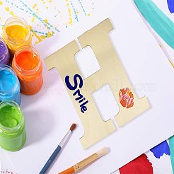 Письмо незаконченные деревянные вырезы&nbsp;LS-DIY-ZX040-01H