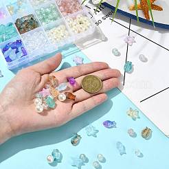 Наборы для самостоятельного изготовления стеклянных и акриловых бусин DIY-FS0009-32