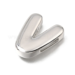 Breloques coulissantes en laiton&nbsp;KK-Z163-01P-V