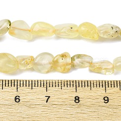 Нити бусин из натурального золота пренита G-K395-A07-01