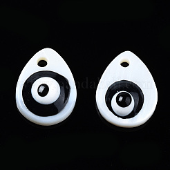 Подвески из натуральных пресноводных ракушек SHEL-T017-42