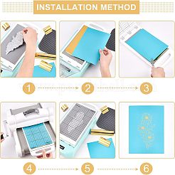 3 рулон 3-х видов термотрансферных виниловых листов&nbsp;DIY-FH0003-43