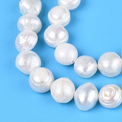 Нити из натурального культивированного пресноводного жемчуга PEAR-T006-15D