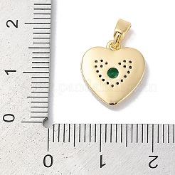 Латунные микро проложить кубического циркония подвески KK-Q030-02A-G