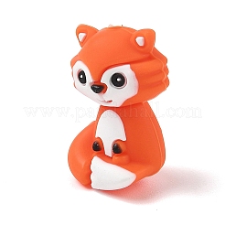 Perline in silicone a tema animale&nbsp;SIL-E013-03J