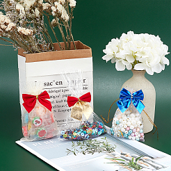 5 карточка 5-х цветная бархатная лента-бантик DIY-GF0003-47