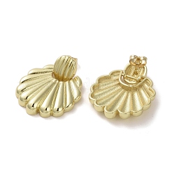 Латунные болтающиеся серьги&nbsp;EJEW-H308-01G