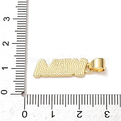 Venezolanische Messing-Emaille-Anhänger&nbsp;KK-P352-01B-G