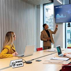 4 шт. табличка для ресторана отеля из нержавеющей стали с надписью «Не курить»&nbsp;DJEW-WH20124-002