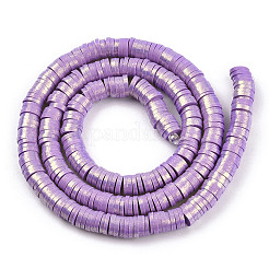 Chapelets de perle en pâte polymère manuel&nbsp;CLAY-CJC0015-01J