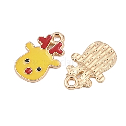 Рождественские эмали сплава подвески&nbsp;FIND-I067-02KCG-02A