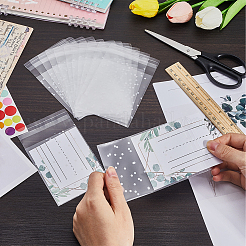 Buste di cellophane opp stampate rettangolari&nbsp;ABAG-WH20001-08