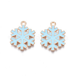 Подвески из сплава с эмалью в рождественском стиле ENAM-Q442-67