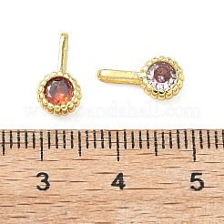 Латунные микро проложить кубического циркония подвески&nbsp;KK-L264-01G