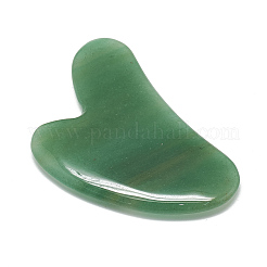 Естественные зеленые авантюрины gua sha доски G-S336-57A