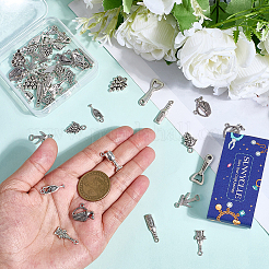 56шт 14 стиля подвески из сплава в тибетском стиле&nbsp;TIBE-SC0002-49-RS