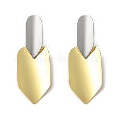 Латунные болтающиеся серьги&nbsp;EJEW-S262-06GP