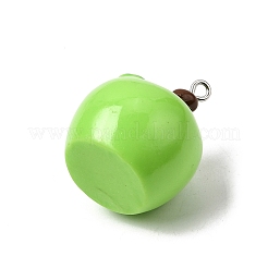 Pendentifs en résine opaque&nbsp;RESI-B040-01A