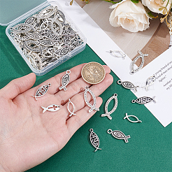 100pcs 5 estilos colgantes de aleación de estilo tibetano&nbsp;TIBE-HY0001-17