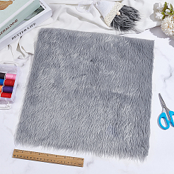 Супермягкая плюшевая ткань из полиэстера с имитацией кролика&nbsp;DIY-WH0032-91F