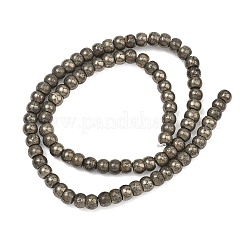 Stränge aus natürlichen Goldpyritperlen&nbsp;G-L647-D07-4x6mm-01