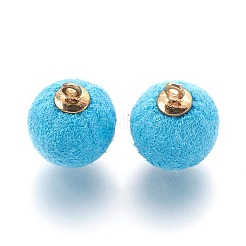 Подвески из плюшевой ткани ручной работы WOVE-F021-01G