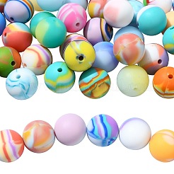 Круглые силиконовые фокусные бусины SIL-CJC0001-11A