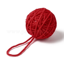 Ornamenti per palline di Natale lavorati a maglia&nbsp;AJEW-P106-01A
