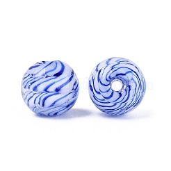 Perles vernissées manuelles&nbsp;LAMP-N043-04A-02