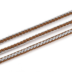 Плетеный шнур из поликоттона длиной 11 м. OCOR-N008-02B-01