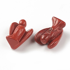 Decorazione dell'esposizione di figurine di diaspro rosso naturale&nbsp;G-G864-01A-06