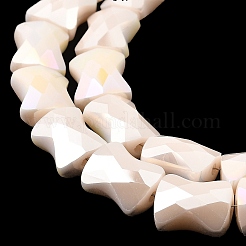 Нити стеклянных бусин ab цветной пластины&nbsp;EGLA-P051-06A-B03