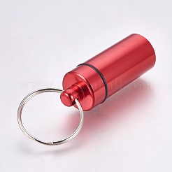 Petit cas de pilule extérieur d'alliage d'aluminium portatif&nbsp;KEYC-TAC0003-04