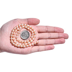 Нити из натурального культивированного пресноводного жемчуга PEAR-N012-05S