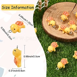 Подвески из непрозрачной смолы 10 шт.&nbsp;RESI-YW0002-10A