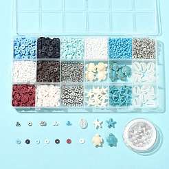 Наборы для самостоятельного изготовления бижутерии в стиле океана DIY-FS0009-75