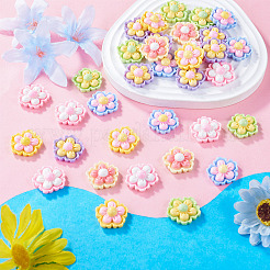 50 Stück undurchsichtige Cartoon-Resin-Decoden-Cabochons&nbsp;RESI-TA0005-64