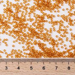 MIYUKIラウンドロカイユビーズ  日本製シードビーズ  15/0  （rr133)透明トパーズ  15/0  1.5mm  穴：0.7mm  約250000個/ポンド&nbsp;SEED-G009-RR0133