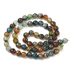 Chapelets de perles d'agate naturelle&nbsp;G-C082-A01-64