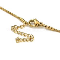 Ионное покрытие (ip) 304 нержавеющая сталь эмаль и ожерелья с подвесками в виде бабочки из ракушек NJEW-C057-04G