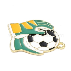 Pendente smaltati in lega&nbsp;ENAM-I075-01G-05