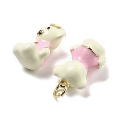 Латунь эмаль подвески KK-U060-29G