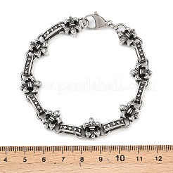 Браслеты из звеньевой цепи из нержавеющей стали 304&nbsp;BJEW-D379-01AS