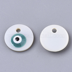 Подвески из натуральных пресноводных ракушек SHEL-N026-38A