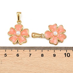 Подвески из нержавеющей стали 304 с эмалью&nbsp;STAS-P438-13A-G