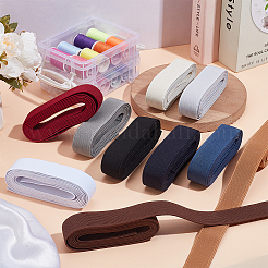 10 рулон эластичного шнура из полиэстера 10 цветов OCOR-PH0004-63B