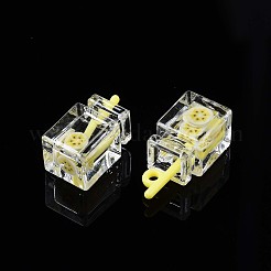 Подвески из смолы с имитацией напитка&nbsp;LS-CRES-S359-32P