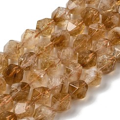 Природный цитрин бисер нитей G-Z119-A37-02
