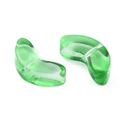 Прозрачные бусины лэмпворк ручной работы LAMP-CJC0012-01B